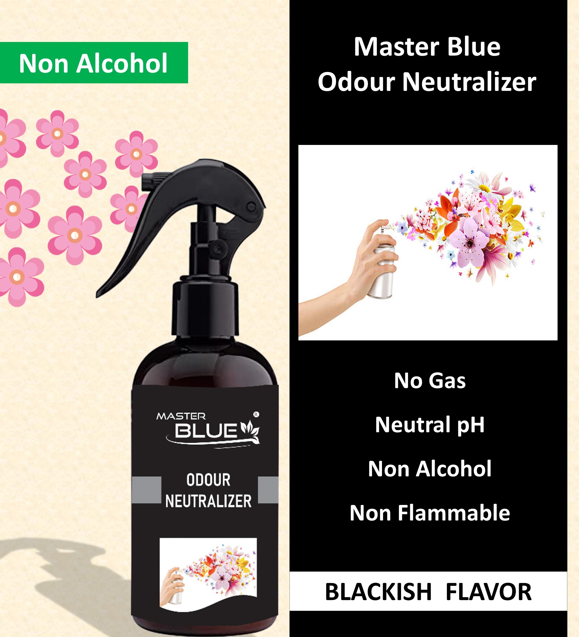 BLACKISH FLAVOR - Non Alcohol Air Freshener